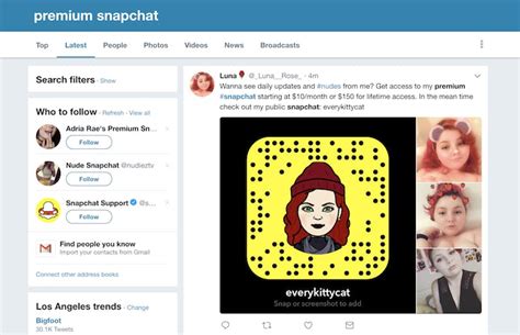 Other times, it might be their Snapchat passwords are exposed, or because they grant insecure third-party applications access to their Snapchat accounts. A good example is The Snappening. It is an incident in which more than 200,000 Snapchat accounts were hacked, leading to the exposure of countless sexy Snapchat nudes and sex tapes. All ...